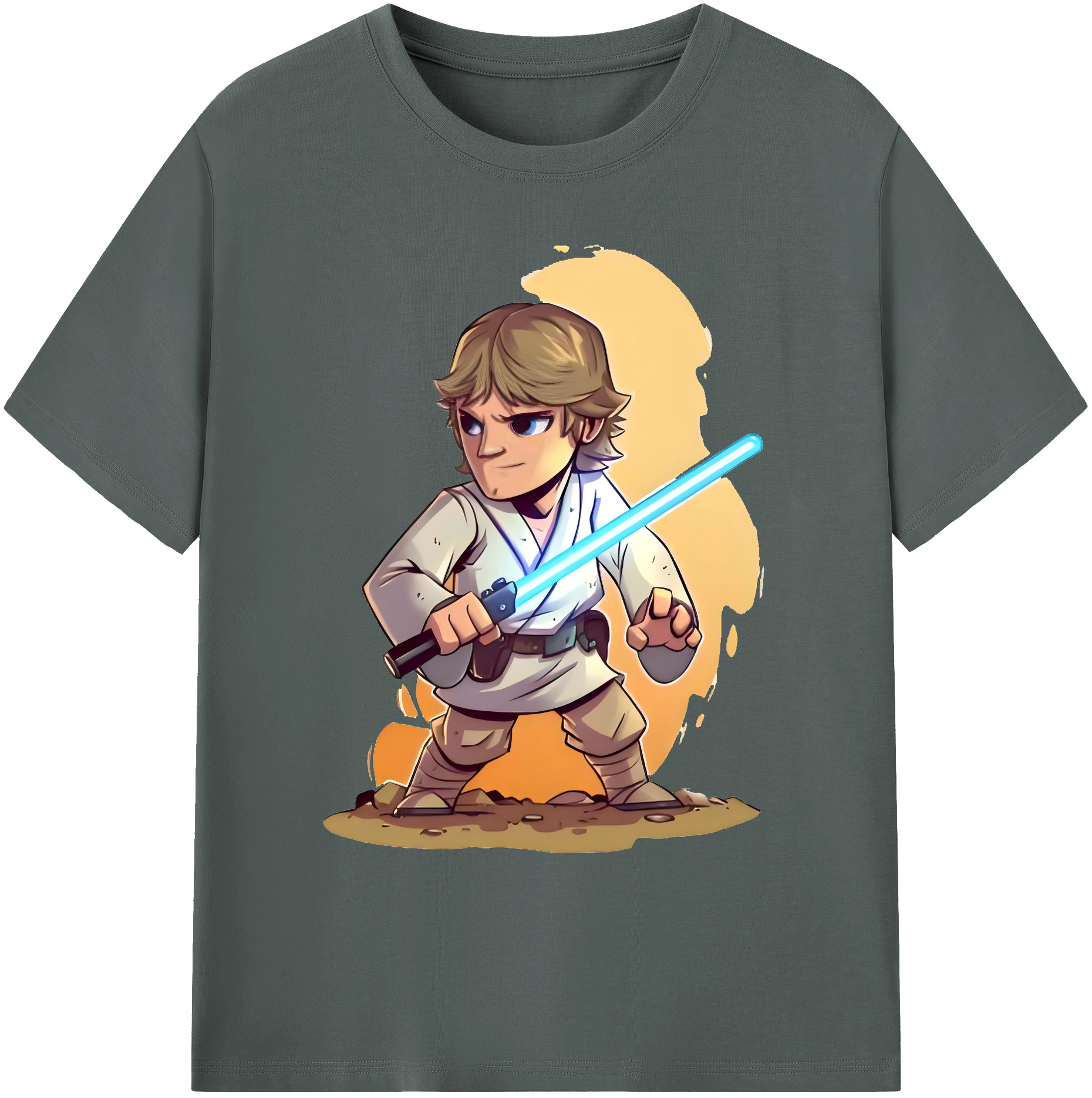 （画像用） スター・ウォーズ Star Wars 綿100％ メンズ半袖Tシャツ｜肌触りやわらか＆通気性